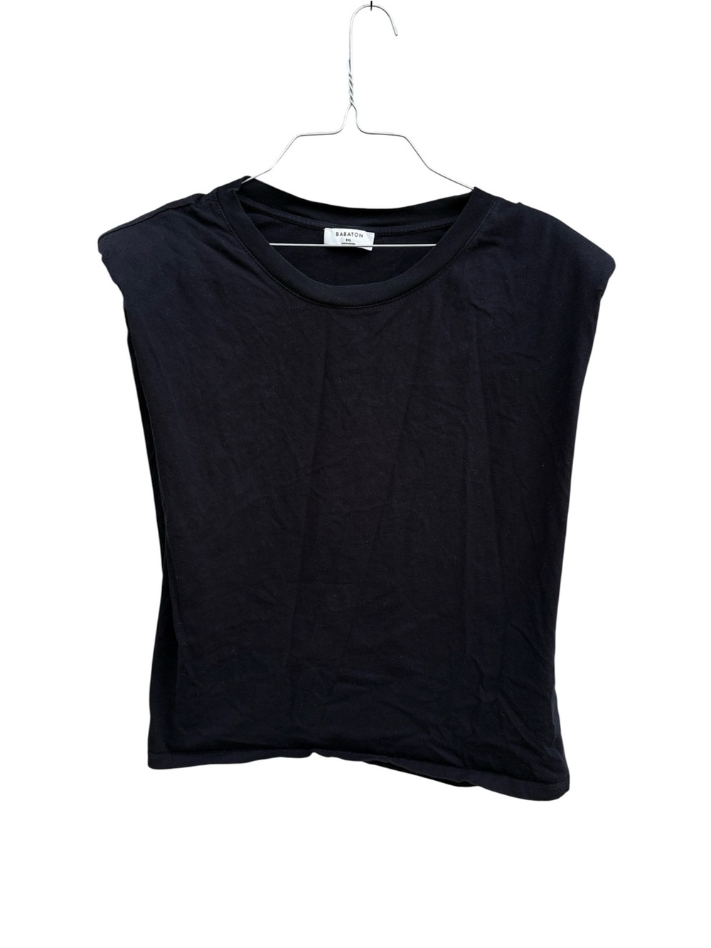 ARITZIA BABATON Interlock Cotton Brickell T-Shirt - Picture 3 of 6